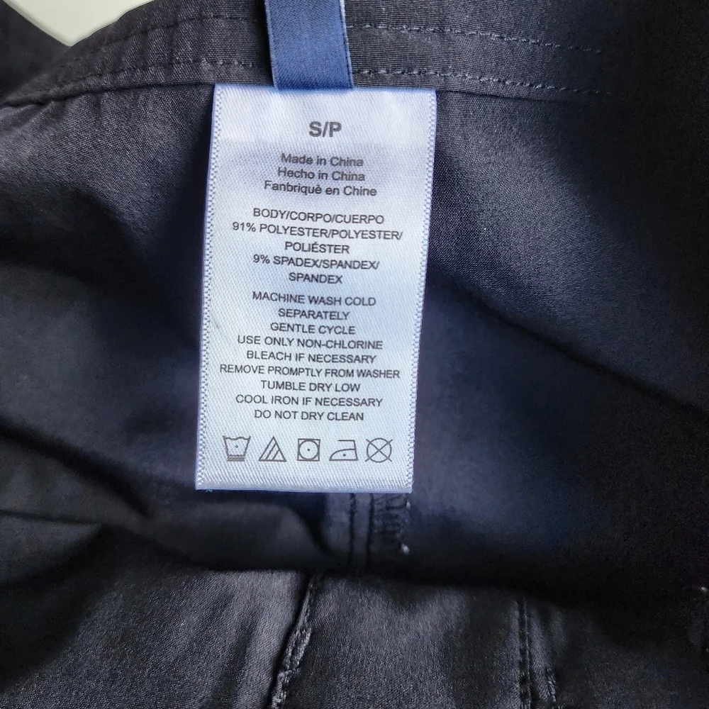 Nautica Women’s Athletic Shorts Black Tie Sz S - Picture 9 of 10